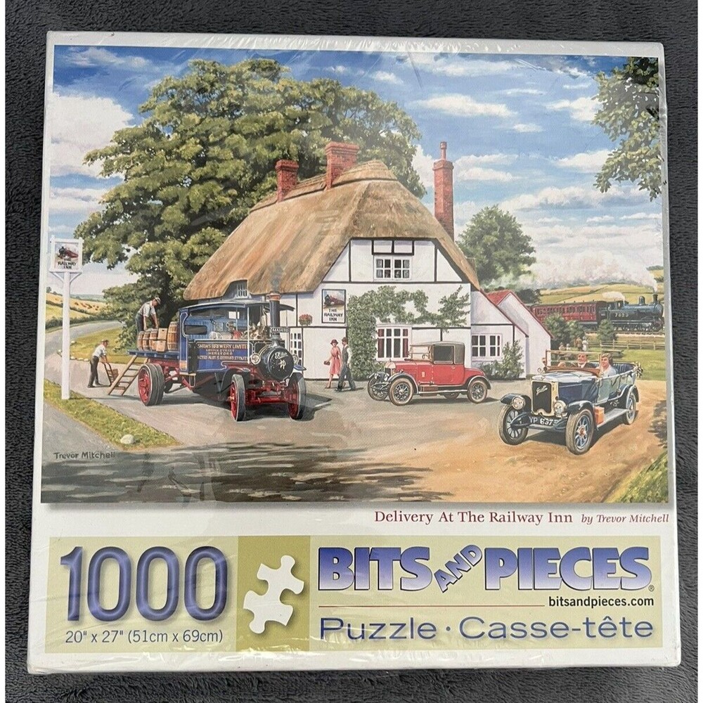 Bits & Pieces Puzzle New 1000 Pc Trevor Mitchell Delivery at The Railway Inn